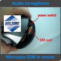 microspia gsm nascosta in mouse