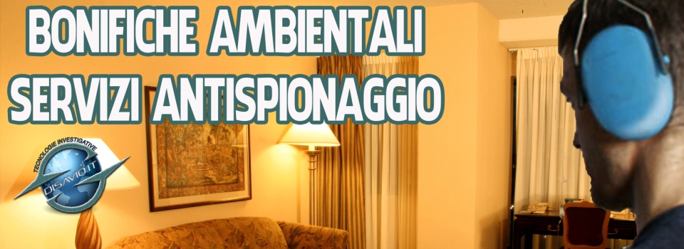 bonifica ambientale microspie
