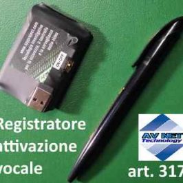 microregistratore audio attivazione vocale