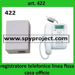 come registrare linea telefonica