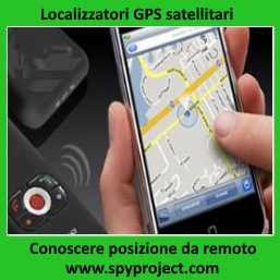 Localizzatori satellitari GPS posizione auto persona