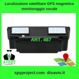 localizzatore satellitare GPS magnetico monitoraggio vocale