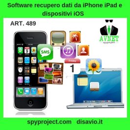 Servizio recupero dati da iPhone iPad e dispositivi iOS